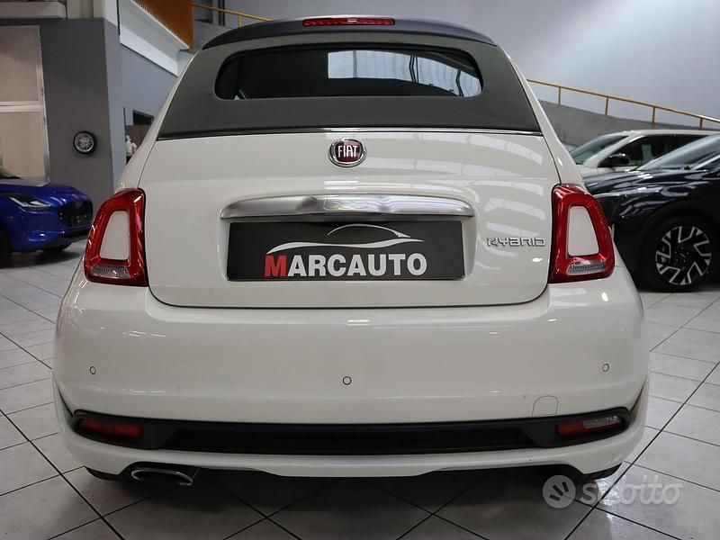 Usata Fiat 500 Connect 2021 Bianco Cabrio