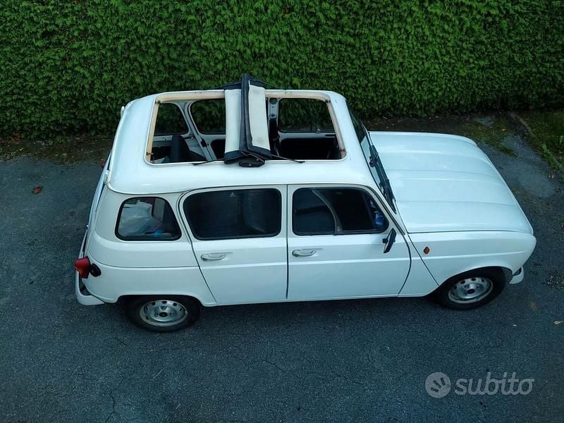 Usata Renault R4 33 CV (24 kW) 1981 Bianco Cabrio