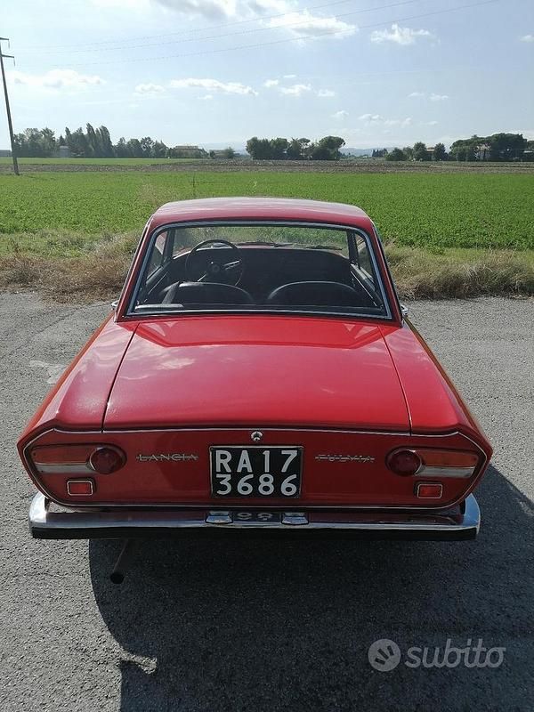 Usata Lancia Fulvia 1970 Rosso Coupé