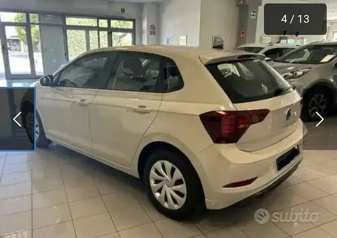 Usata VW Polo Comfortline 80 CV (58 kW) 2022 Beige Utilitaria