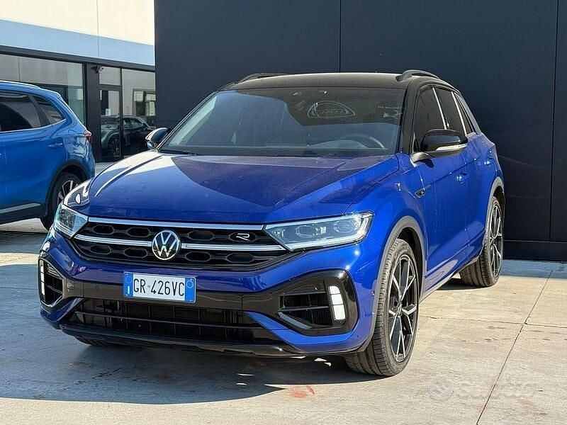 Usata VW T-Roc R 300 CV (220 kW) 2023 Blu SUV