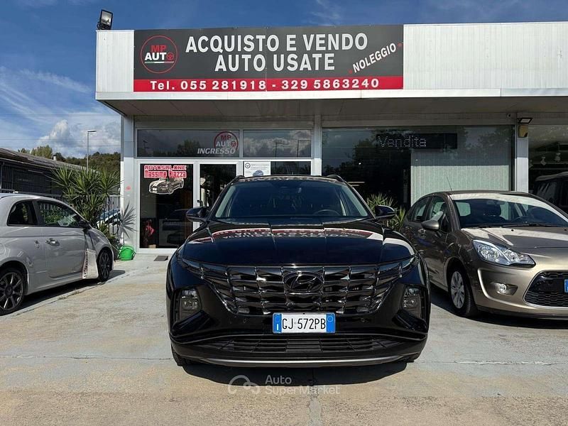 Usata Hyundai Tucson Advanced 136 CV (100 kW) 2022 Nero SUV