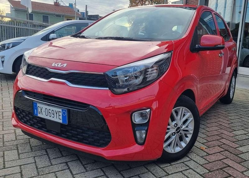 Usata Kia Picanto Style 65 CV (47 kW) 2022 Rosso Utilitaria