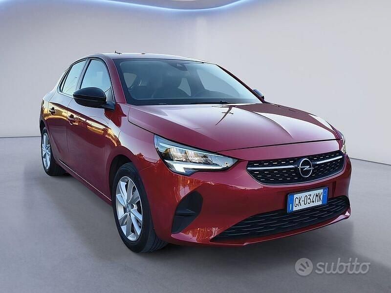 Usata Opel Corsa Edition 75 CV (55 kW) 2022 Rosso Berlina