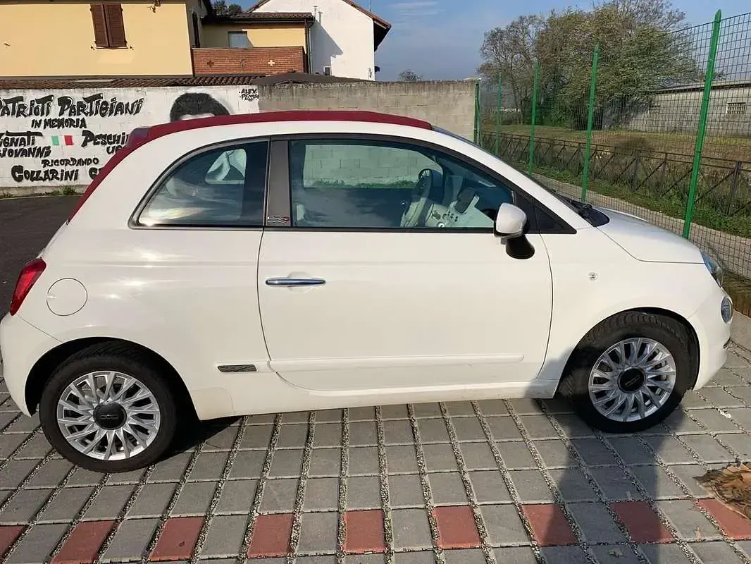 Usata Fiat 500C Collezione 69 CV (50 kW) 2020 Bianco Cabrio