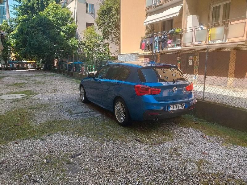 Usata BMW 116 M Sport 116 CV (85 kW) 2019 Blu Utilitaria