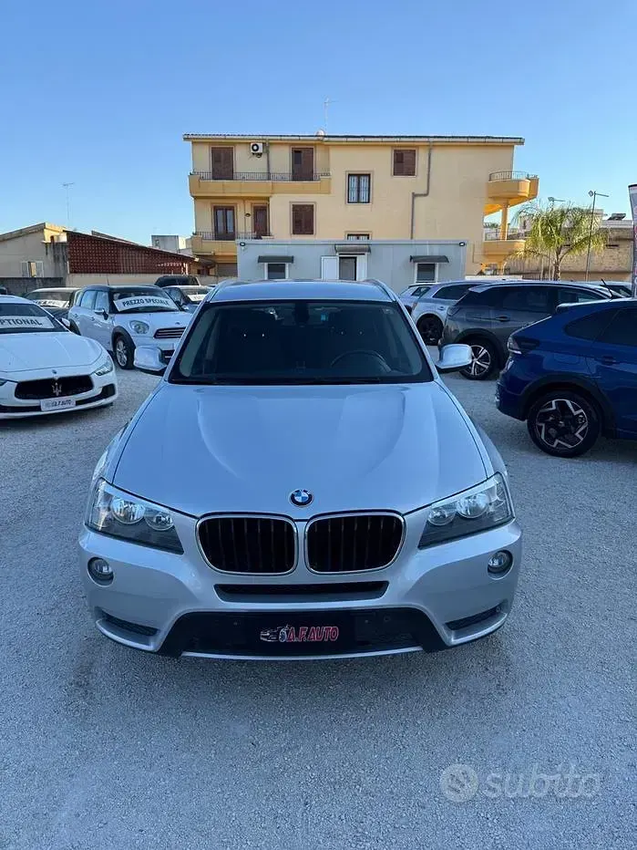 Usata BMW X3 Efficient Dynamics 184 CV (135 kW) 2012 Grigio SUV
