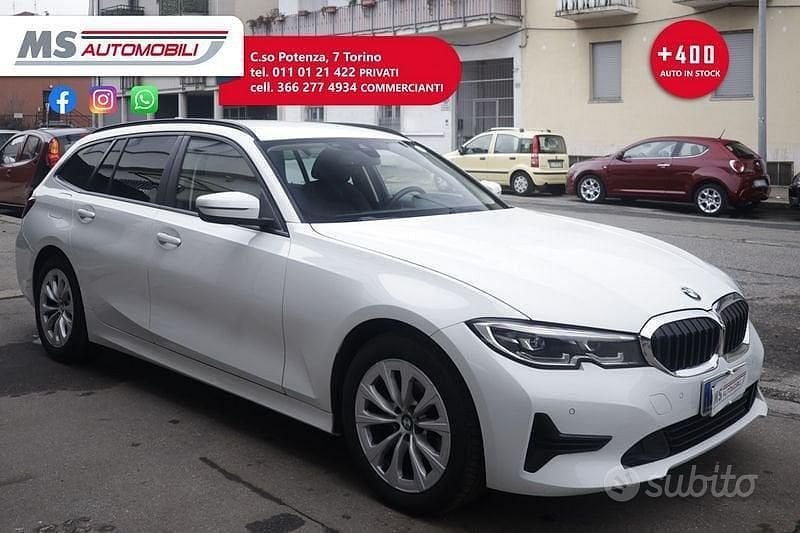 Usata BMW 318 Sport Line 150 CV (110 kW) 2022 Bianco Station wagon