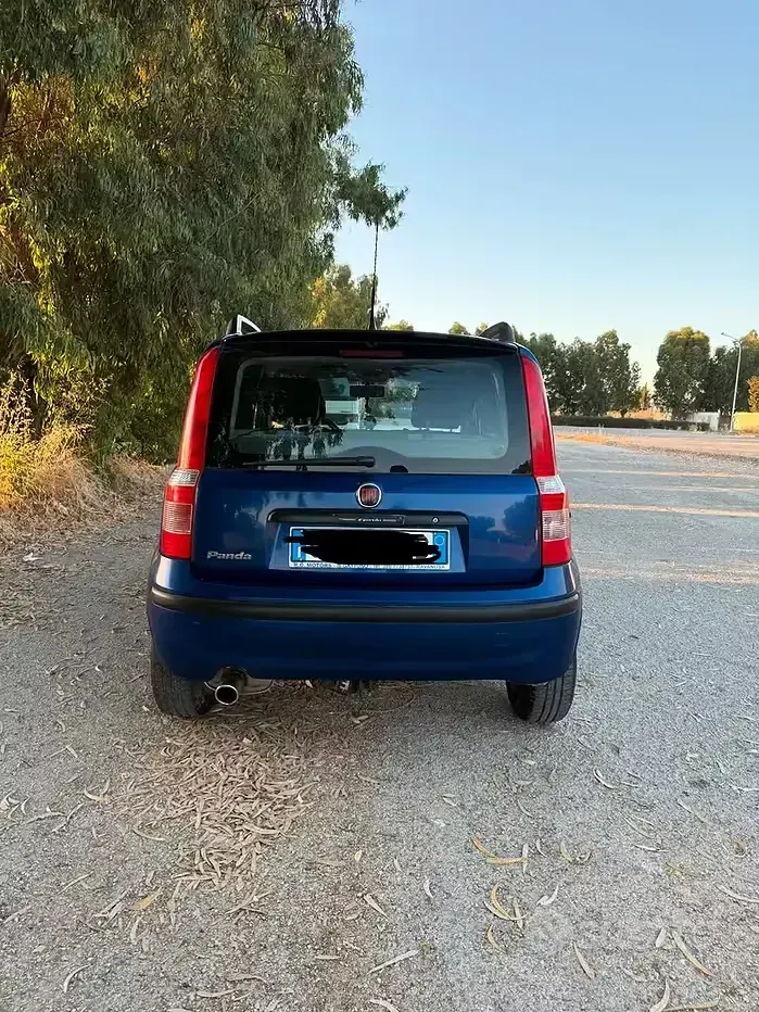 Usata Fiat Panda 60 CV (44 kW) 2008 Bluazzurro Utilitaria