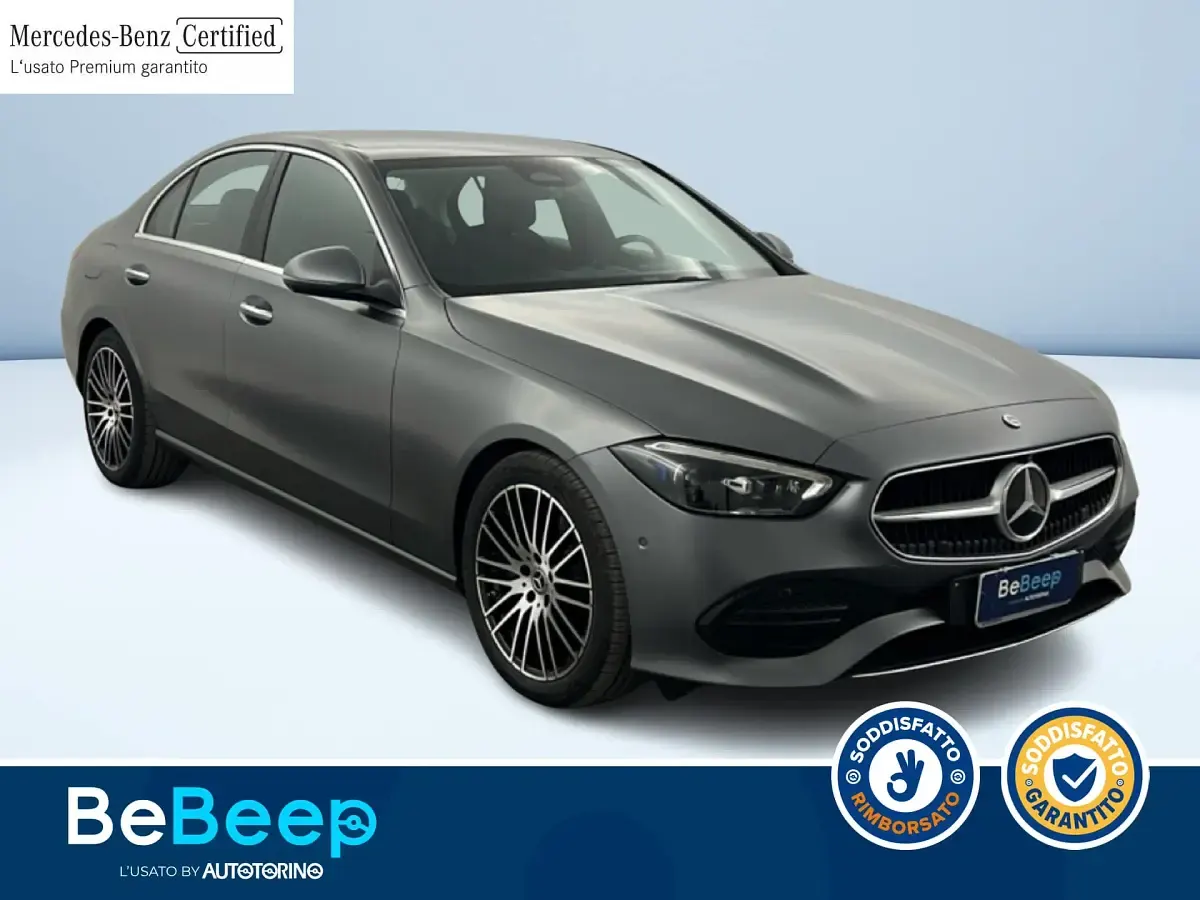 Usata Mercedes C200 204 CV (150 kW) 2022 Grigio metallizzato Berlina