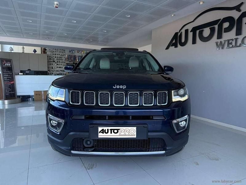 Blu/azzurro Usata 2019 Jeep Compass Limited SUV | 13.800 € (Buon prezzo) - Immagine 1/4
