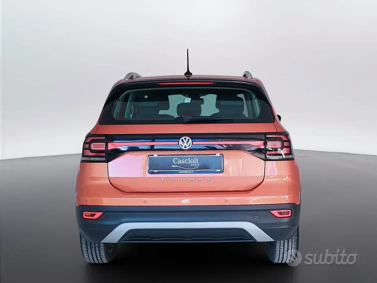 Usata VW T-Cross Advance 116 CV (85 kW) 2019 Giallo SUV