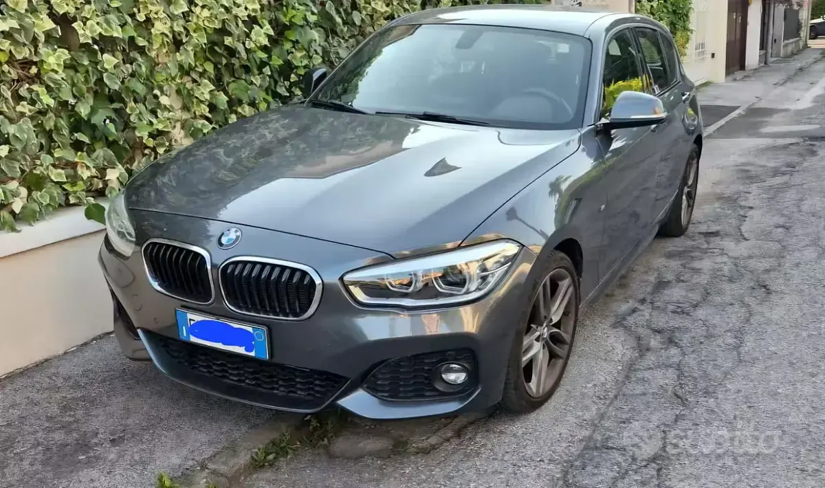 Usata BMW 118 M Sport 150 CV (110 kW) 2017 Grigio Berlina