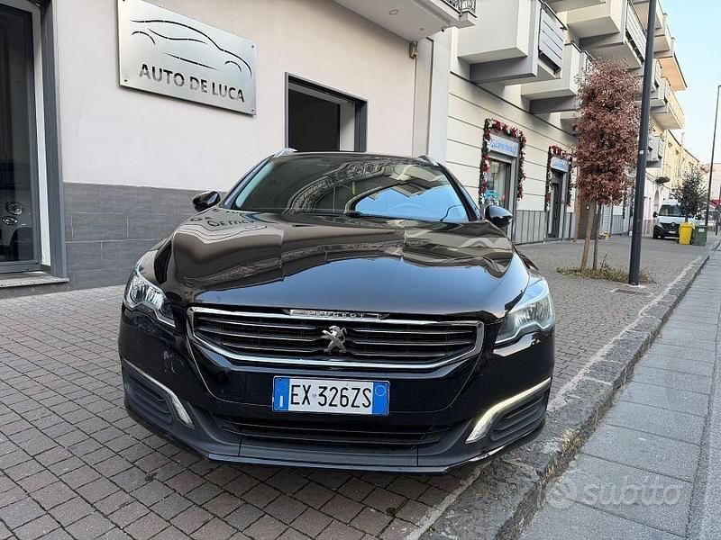 Usata Peugeot 508 SW Allure 116 CV (85 kW) 2016 Nero Station wagon