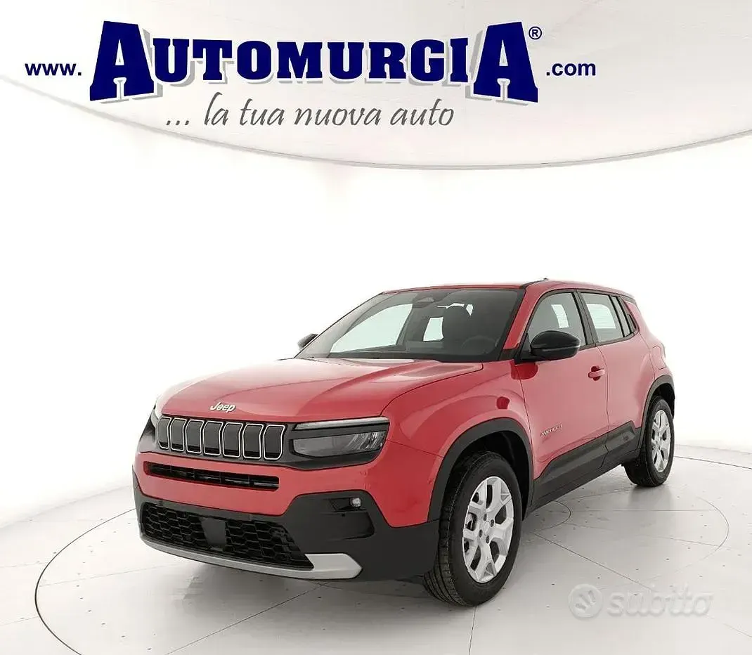 Uusi Jeep Avenger Altitude 101 HP (74 kW) 2026 Punainen Katumaasturi