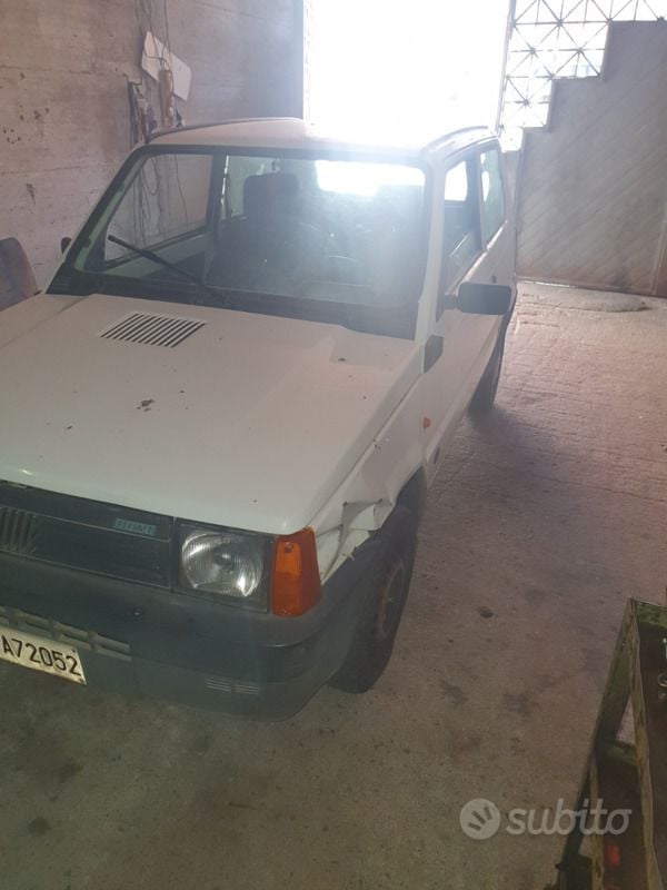 Usata Fiat Panda 1999 Bianco Utilitaria