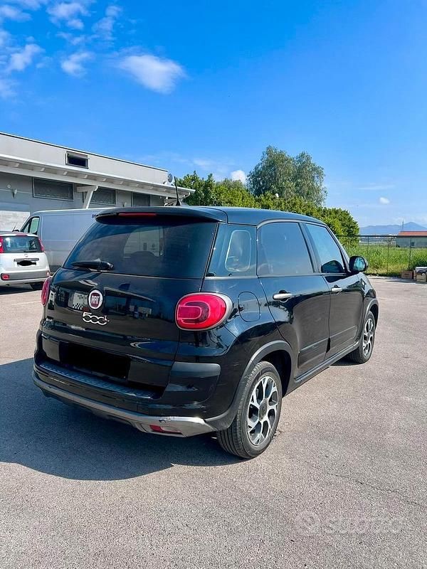 Usata Fiat 500L Trekking 95 CV (69 kW) 2019 Nero Monovolume