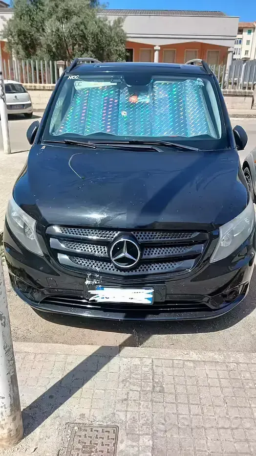 Usata Mercedes Vito 2017 Nero Furgone