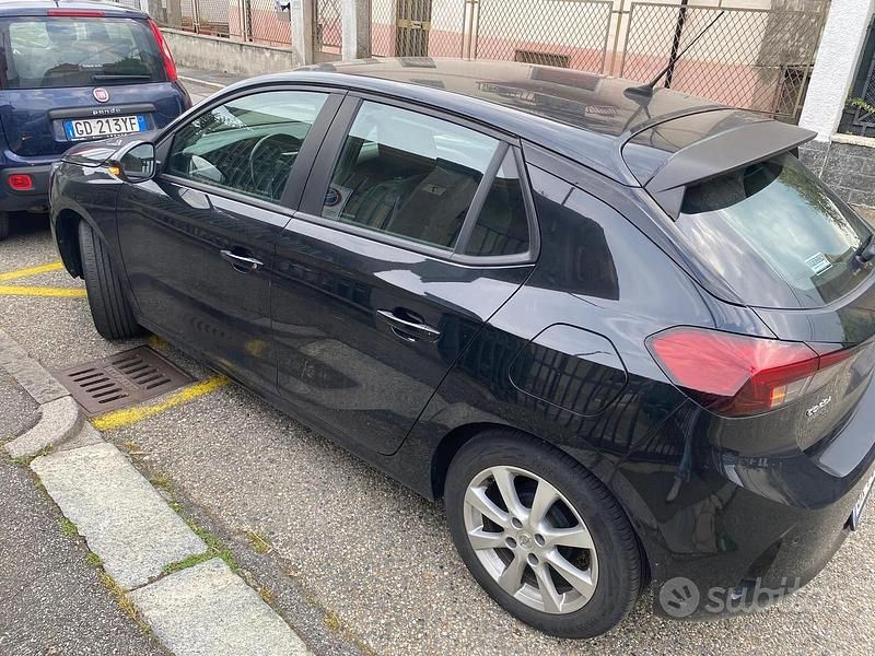 Usata Opel Corsa 75 CV (55 kW) 2022 Nero Utilitaria