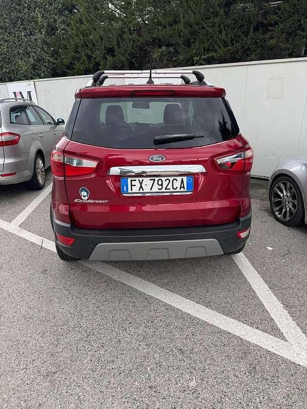 Usata Ford Ecosport ST-Line 125 CV (91 kW) 2019 Rosso SUV