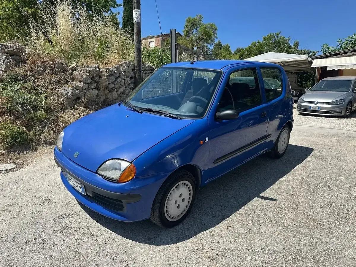 Usata Fiat Seicento S 54 CV (39 kW) 1998 Bluazzurro Utilitaria