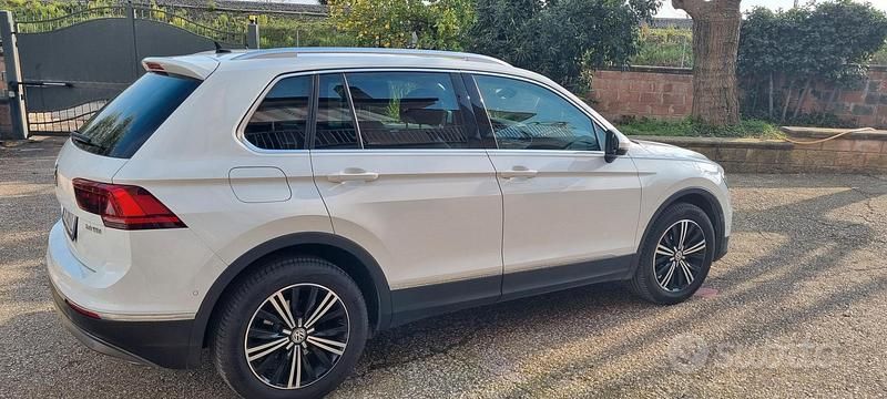 Usata VW Tiguan 150 CV (110 kW) 2016 Bianco SUV