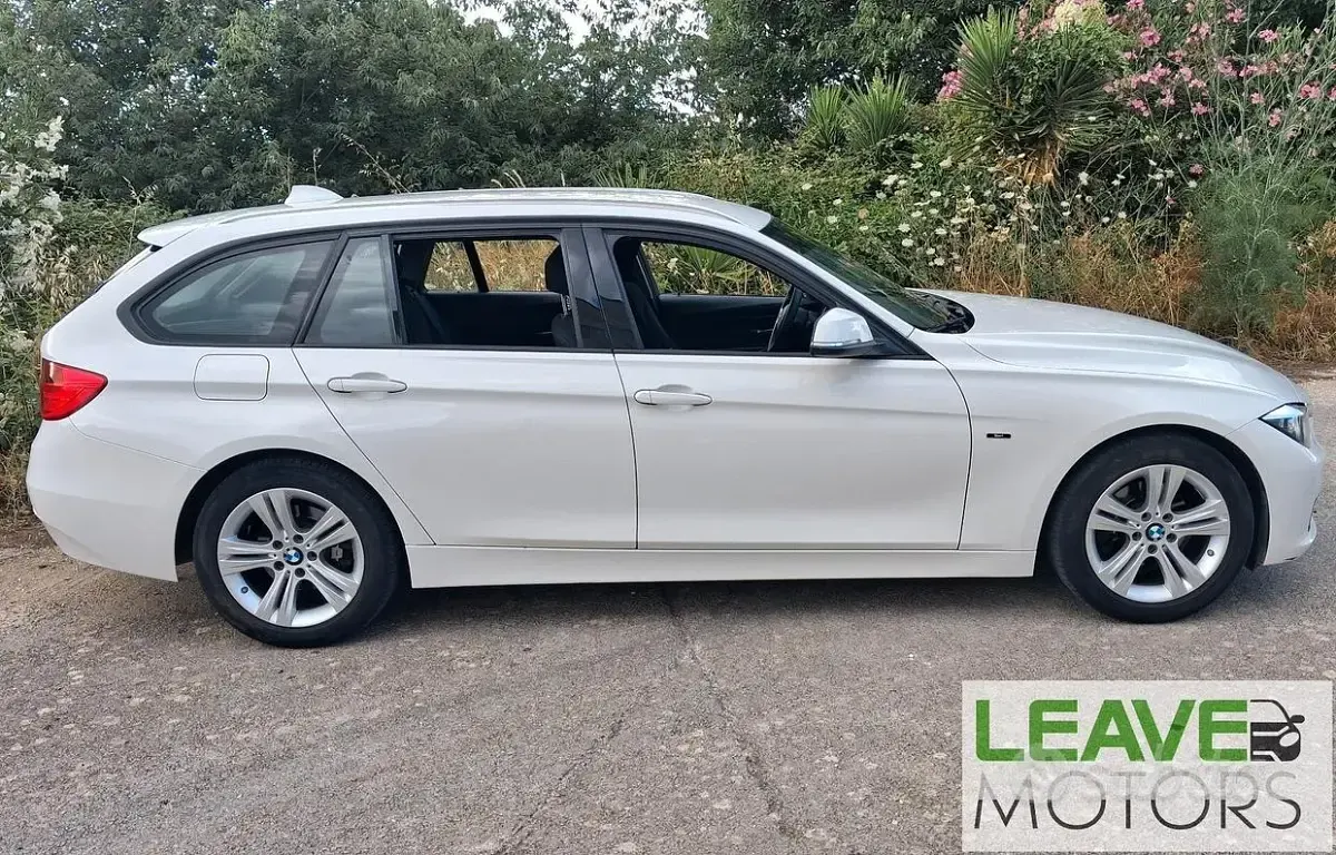 Usata BMW 316 Sport Line 116 CV (85 kW) 2014 Bianco Station wagon