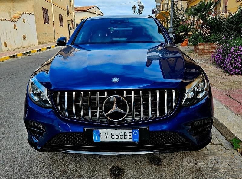 Usata Mercedes GLC43 AMG AMG 367 CV (269 kW) 2017 Blu SUV