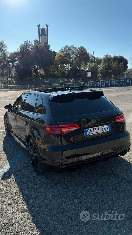 Usata Audi RS3 510 CV (375 kW) 2018 Nero Berlina
