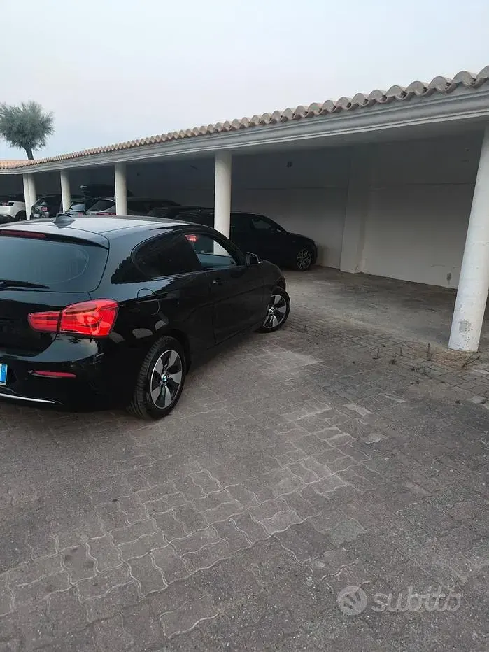 Usata BMW 116 116 CV (85 kW) 2017 Nero Utilitaria