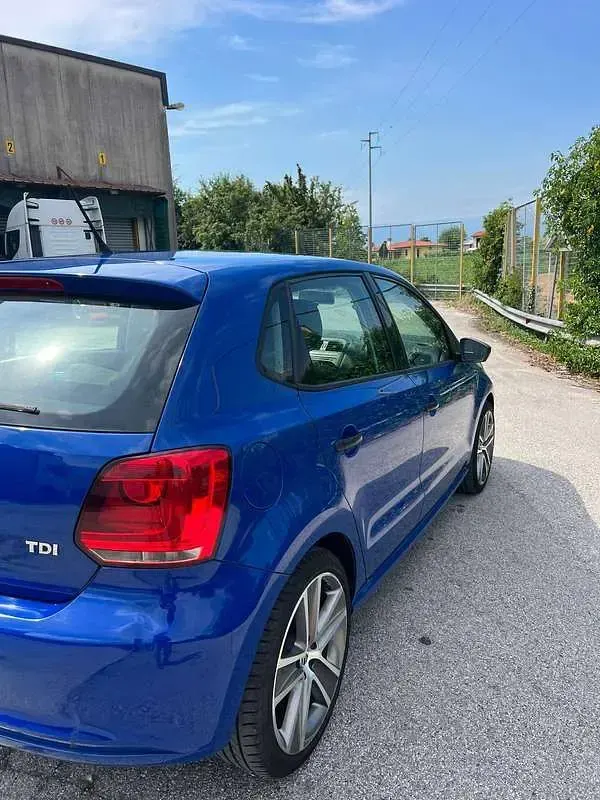 Usata VW Polo United 75 CV (55 kW) 2012 Blu/azzurro Utilitaria