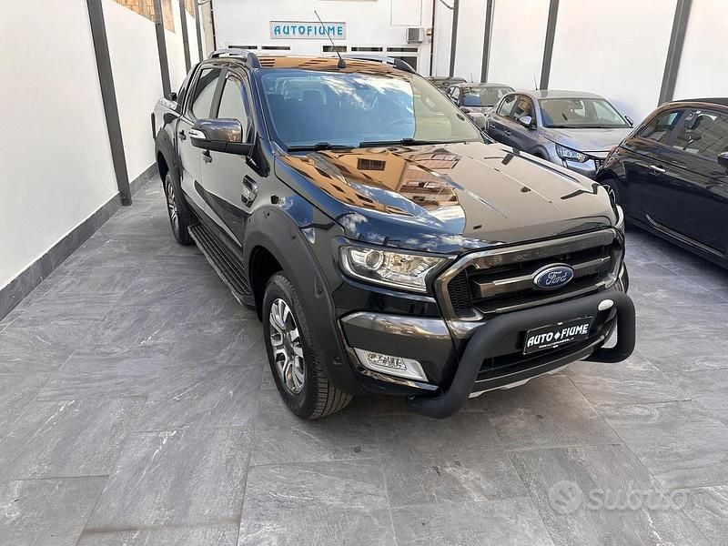 Usata Ford Ranger Wildtrack 160 CV (117 kW) 2018 Nero Pick-up