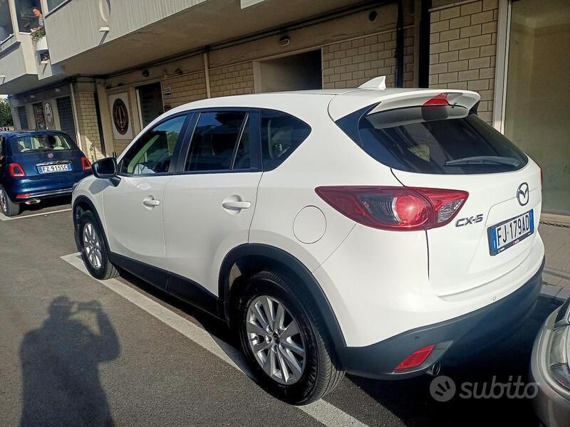 Usata Mazda CX-5 150 CV (110 kW) 2017 Bianco SUV