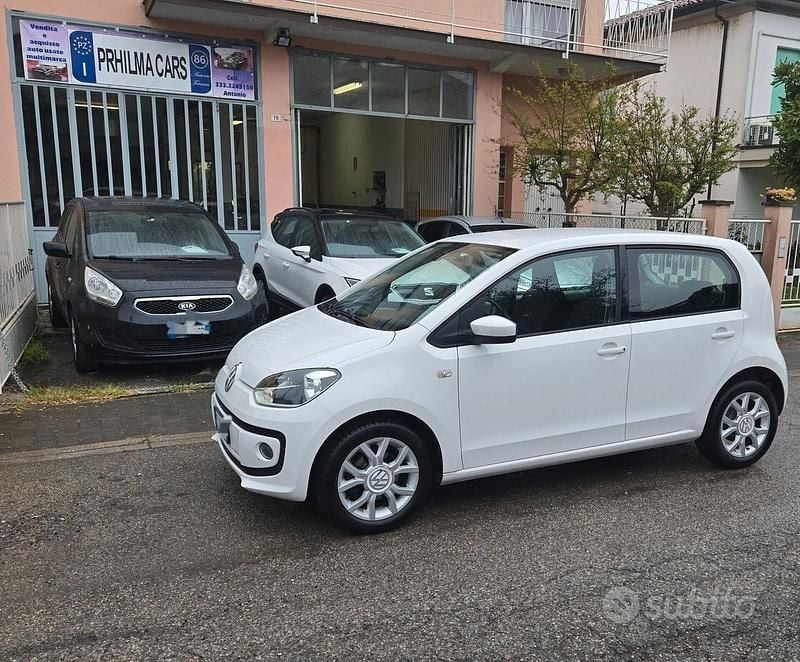 Usata VW up! 68 CV (50 kW) 2016 Bianco Utilitaria