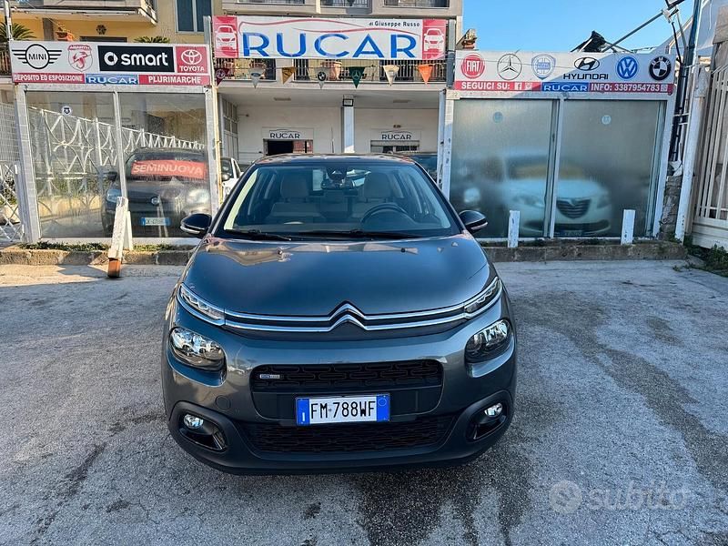 Usata Citroën C3 Shine 81 CV (59 kW) 2017 Grigio Berlina