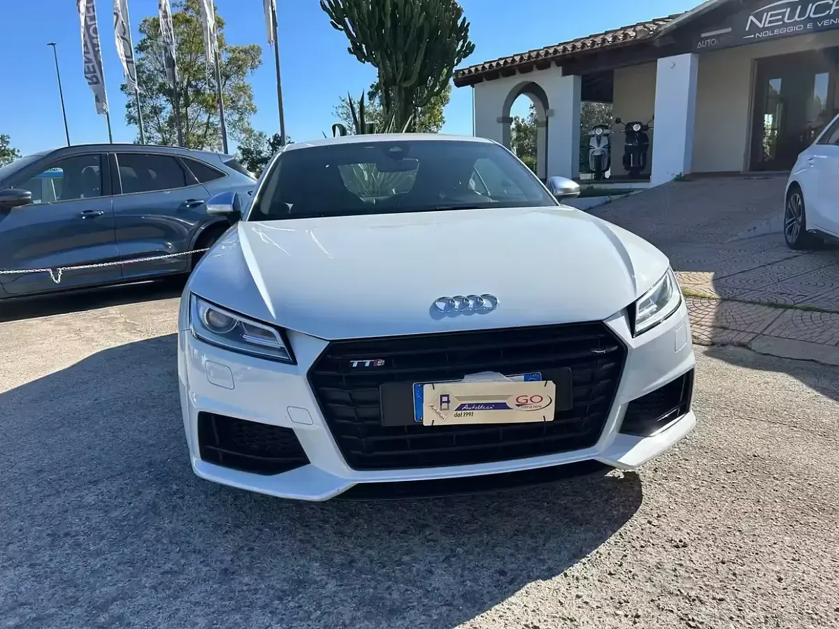 Usata Audi TTS S-Line 310 CV (228 kW) 2017 Bianco Coupé