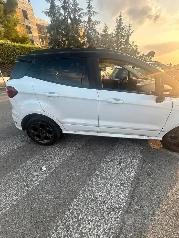 Usata Ford Ecosport ST-Line 99 CV (72 kW) 2019 Bianco SUV