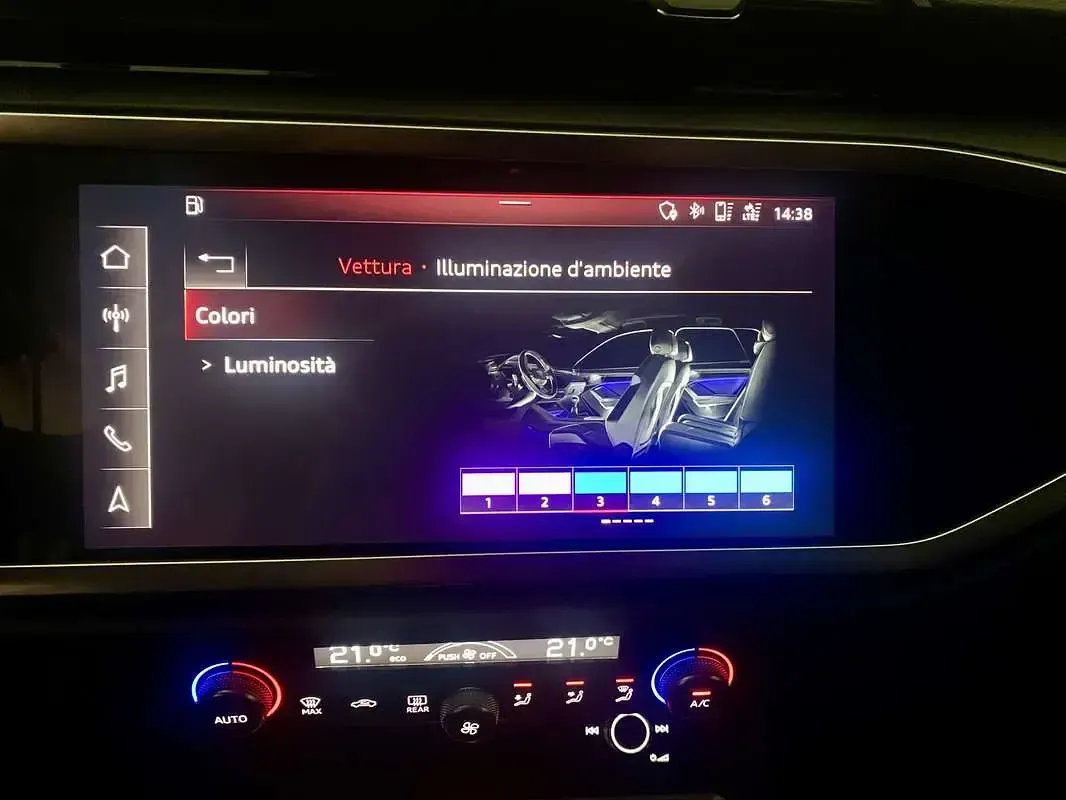 Usata Audi Q3 Advanced 190 CV (139 kW) 2019 Nero SUV
