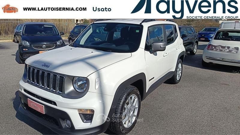 Usata Jeep Renegade Limited 131 CV (96 kW) 2021 Alpine white pastello SUV