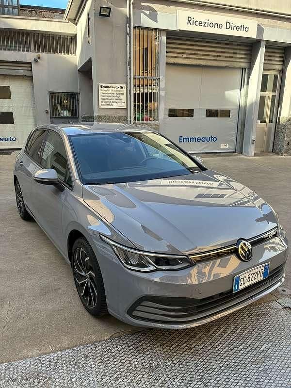 Usata VW Golf VIII Style 131 CV (96 kW) 2022 Grigio Berlina