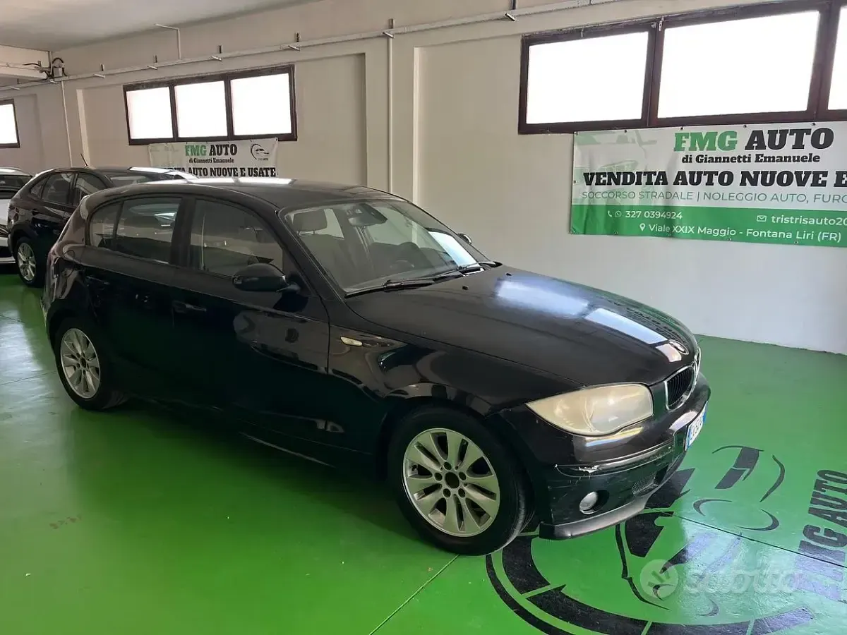 Usata BMW 118 143 CV (105 kW) 2007 Nero Utilitaria