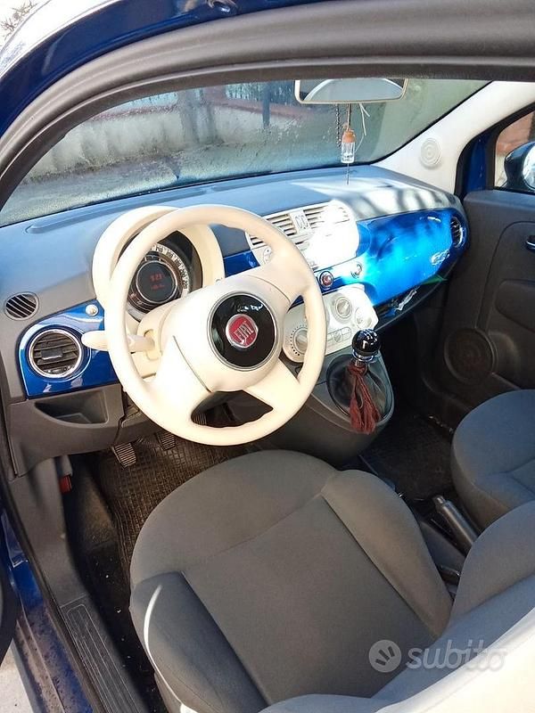 Usata Fiat 500 2009 Blu Utilitaria