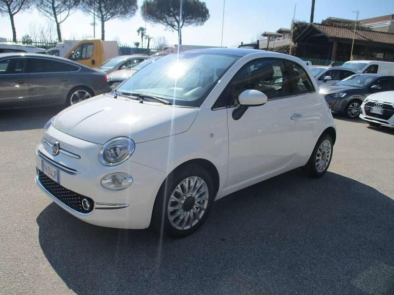 Usata Fiat 500 Lounge 95 CV (69 kW) 2017 Bianco Utilitaria
