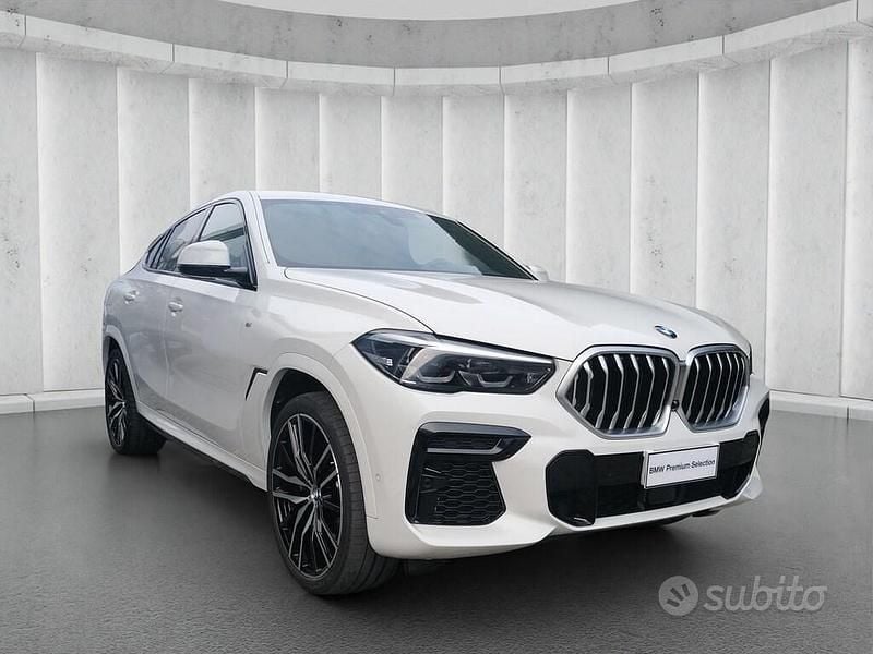 Usata BMW X6 M Sport 333 CV (244 kW) 2022 Bianco SUV