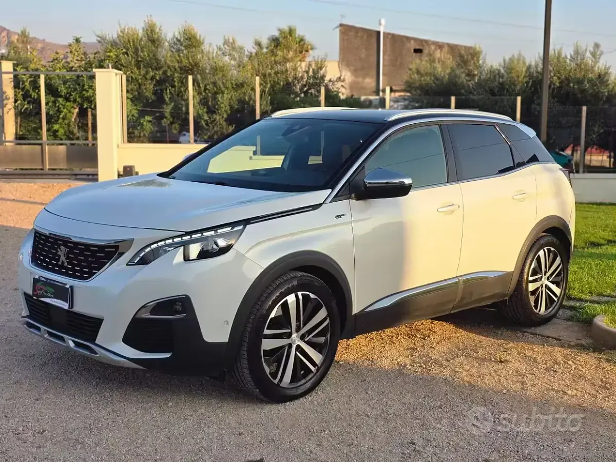 Usata Peugeot 3008 GT 177 CV (130 kW) 2019 Bianco SUV
