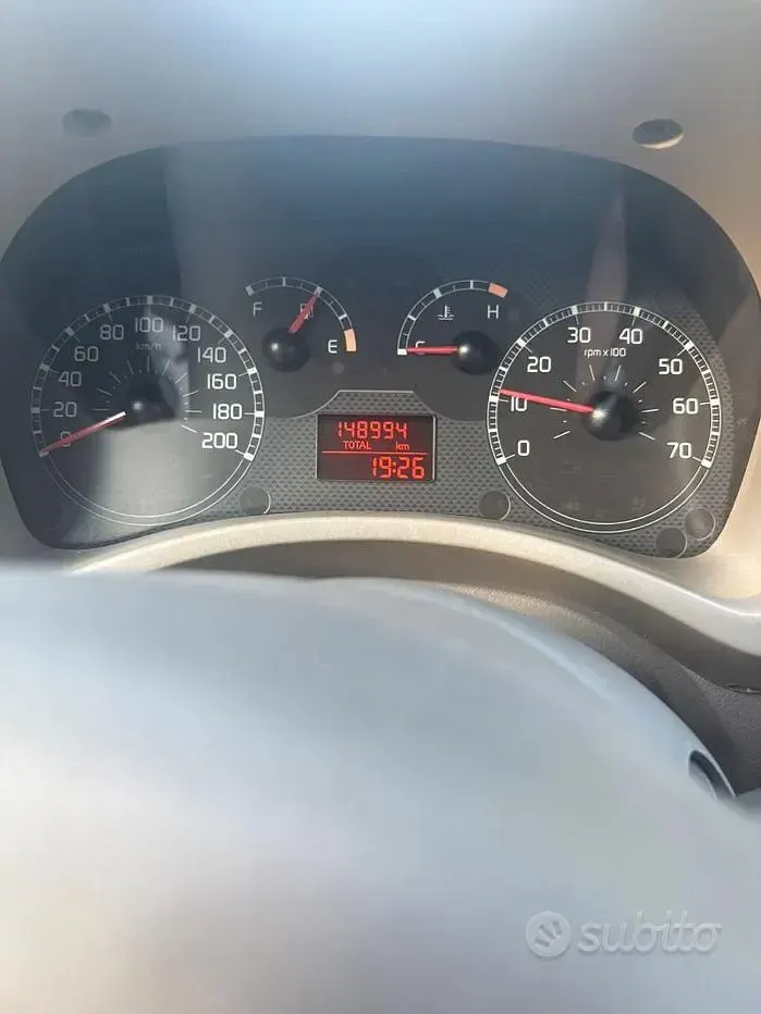 Usata Fiat Panda 60 CV (44 kW) 2006 Nero Utilitaria