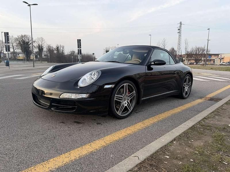 Usata Porsche 911 Carrera S Cabriolet 355 CV (261 kW) 2008 Nero Cabrio