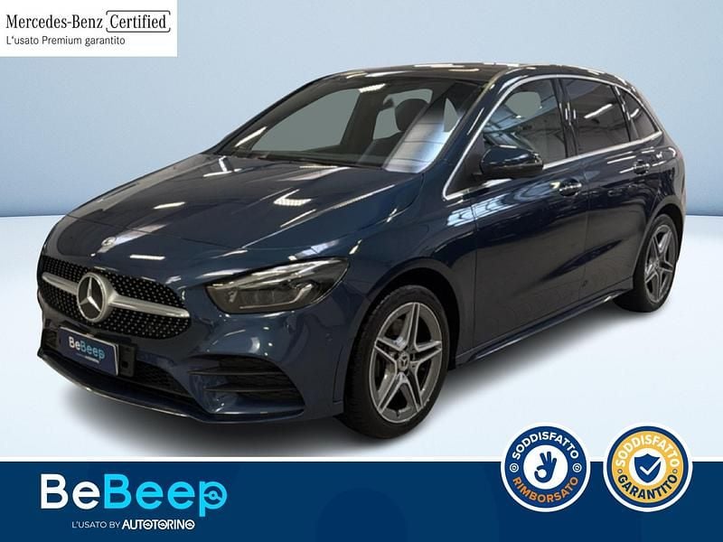 Usata Mercedes B250e Premium 217 CV (159 kW) 2021 Blu metallizzato Monovolume
