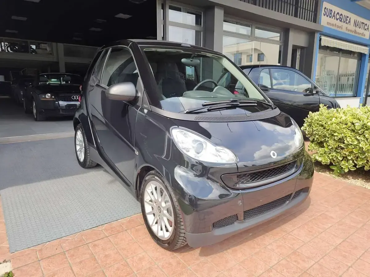 Usata Smart ForTwo Cabrio Passion 71 CV (52 kW) 2008 Nero Cabrio