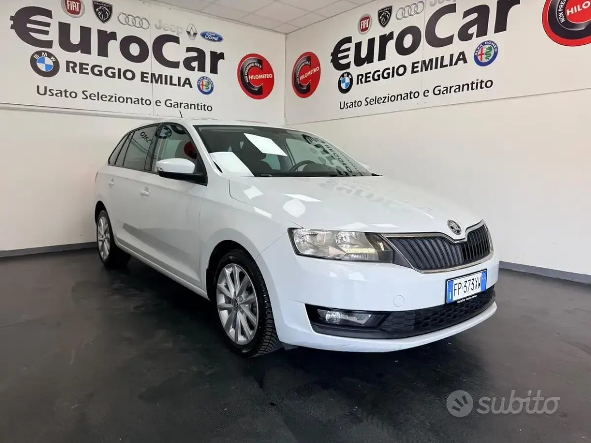 Usata Skoda Rapid Executive 90 CV (66 kW) 2018 Bianco Utilitaria
